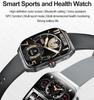 2025 Nové NFC Chytré hodinky AMOLED Displej Vždy zobrazují čas Bluetooth volání Série 9 Hodiny Vlastní ciferník Muži Sport Zdraví Ženy Chytré hodinky
