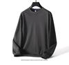 Men's Autumn & Winter Long Sleeve Crew Neck Sweatshirt – Trendy, Loose-Fit, Plus-Size, Casual Printed T-Shirt for Youth & Students