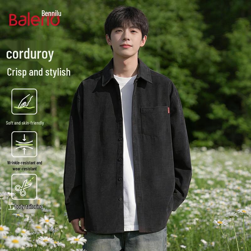 Baleno Herr Manchester Långärmad Skjortjacka