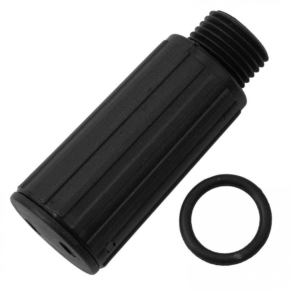 Oil Cap Plugs 2pcs/set Black Plastic Thread Breathing Nozzle