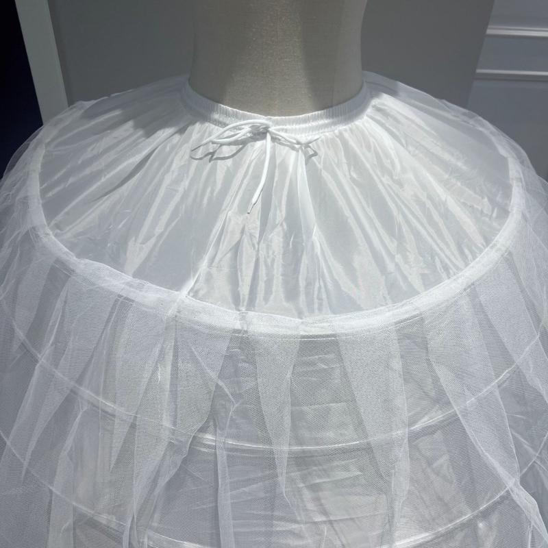 Crinoletta a vita regolabile con design a 6 cerchi Sottogonna in tulle per personalizzare il comfort su vari tipi di corpo della sposa