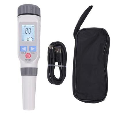 Smart PH Meter 0.05 Accuracy Color LCD Screen Multifunctional Portable Water Quality Tester for