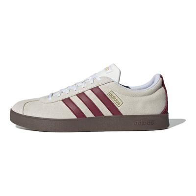 VL Court 2.0 Bianco Sporco Rosso Ombra Sneakers Unisex Crema Bianco Nuvola JR8310