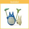 Cartoon Totoro Cute Hold Leaf Cat Mini Model Decoration For Props Landscape