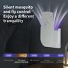 Mosquito Lamp Fruit Fly Trap with Sticky Pads Residue-free Plug-Play Highly Effective UV Blueish-Purple Light EU Plug Fly Trap