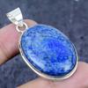 Sodalite Gemstone Handmade 925 Sterling Silver Jewelry Pendant 1.97" G4M48