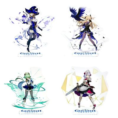 Mondstadt Charaktere Lisa Fischl Sucrose Noelle Acryl Ständer Standee Spielzeug Figur