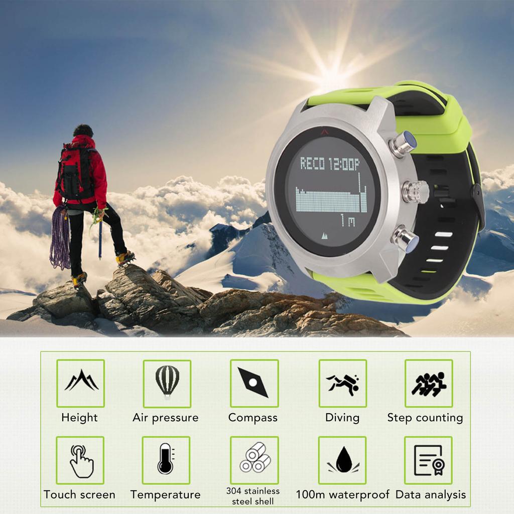 Sports Watch Electric Intelligent Waterproof Multifunctional Sports Diving Watch