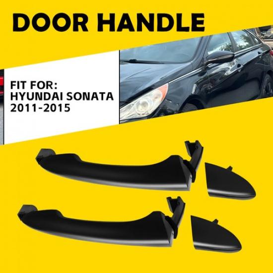 Наружная дверная ручка для Hyundai Sonata Задняя Левая+Правая 2011-2015 2 шт.