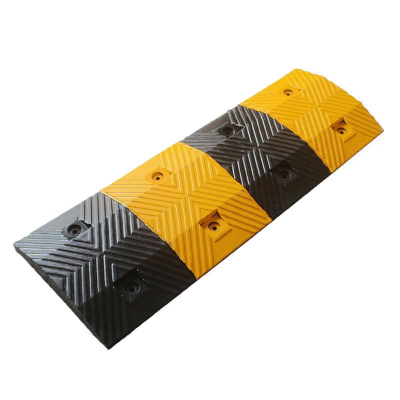 Rubber Speed Bump & Shock Absorbing Strip for Roadways and Doorways