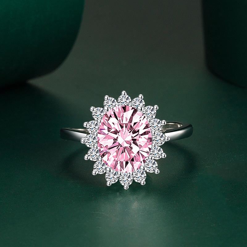 BELLA BOX Bagues d'ouverture redimensionnables pour femmes, en Zircon, fête de fiançailles, bijoux fins, cadeau