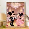Disney Mickey and Minnie Mouse Ballroom Dance Diamond Painting Art Kit Handmade DIY5D Home Decor Gift