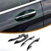 4PCS Car Door Handle Cover Trims Compatible with Mercedes-Benz C GLC Class W205 X253 2015-2021, Car Exterior Door Half-Covering Handle Cover