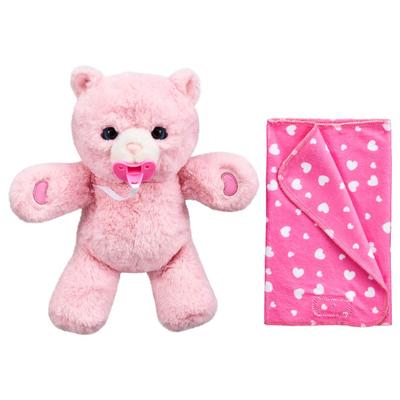 TAKARA TOMY Cuddle Nerun Peach Bear W290 X H185 X D165mm