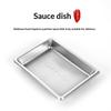 100Pcs Disposable Sauce Dish Sushi Seasoning Tray Plastic Mustard Bowl Dipping Plate Vinegar Container Serving Trays For Home