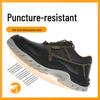 Yinghao Men's Safety Shoes: Durable, Anti-Smash, Anti-Puncture, Wear-Resistant Footwear for Construction Workers