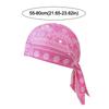 Quick Dry Bandana Headscarf Paisley Print Cycling Head Wrap Fashion Accessory Pirate Hat  Unisex