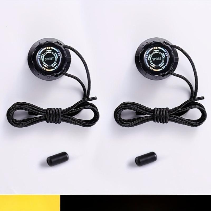 Rotating automatic lacing without knots, fashionable lacing, knob-type lacing, suitable for sports shoes and sneakers