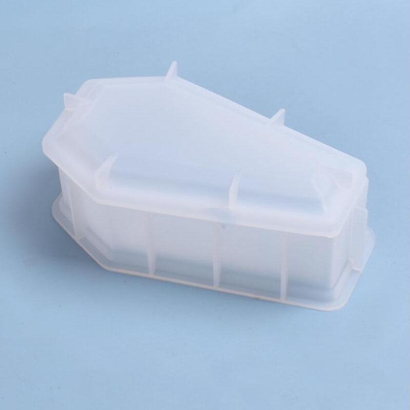 Epoxy Resin Silicone Mold Vampire Coffin Mold Ashtray Flowerpot Mold Storage Box Mold Container Mold For Resin Jewelry Making