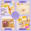 Small Colored Sticky Note Labels for Students - Self-Adhesive Classification & Name Stickers