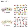 KADS 11pcs/set Valentines Lips Love Series Design DIY Nail Art Stickers Water Transfer Decal Sticker Wraps