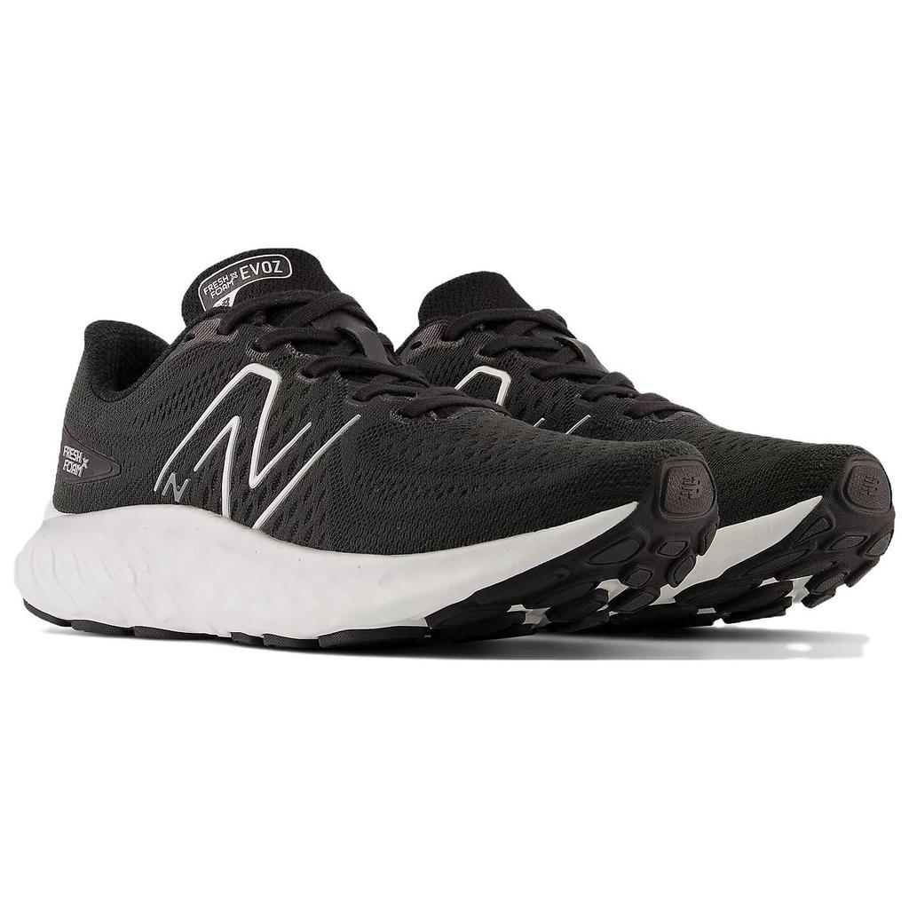 New Balance Fresh Foam X EVOZ V3 Black Metallic Silver Women Sneakers WEVOZLK3