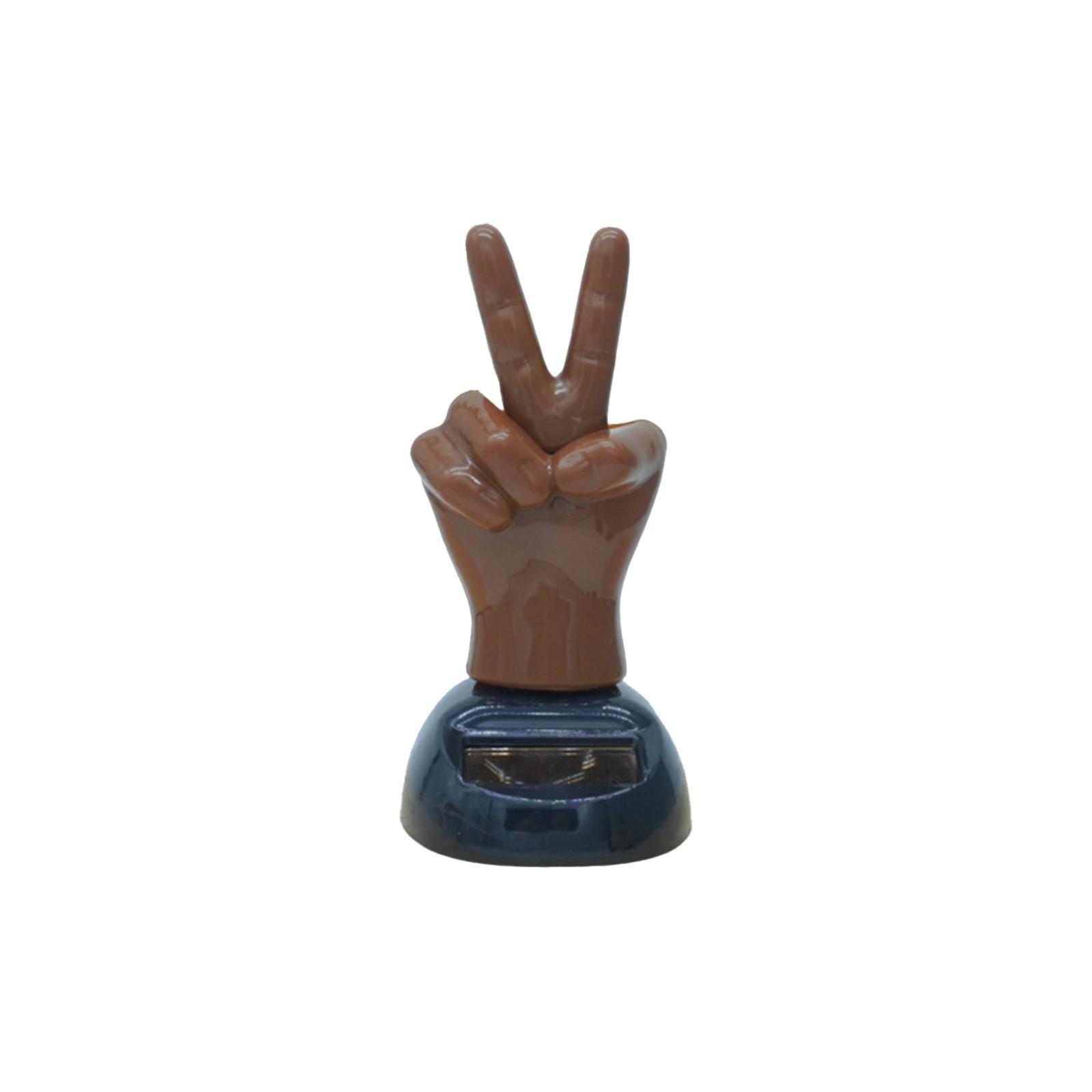 Interesting Car Dashboard Biye Ornament Solar Powered Rocking Biye Car Decoration Desktop Ornament. One Size