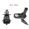 2 X ABS Wheel Speed Sensor Rear Left Right Fits: Nissan Micra 2015- L4 1.6L