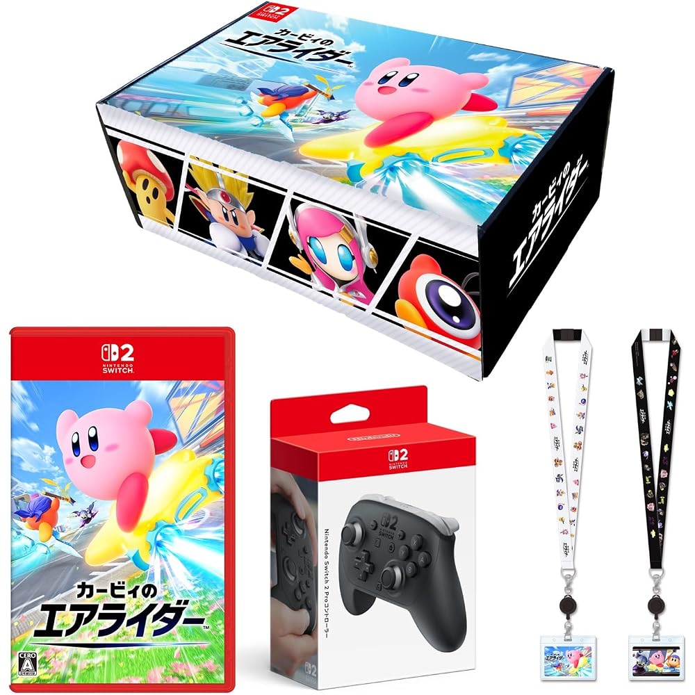[Original Design Box Included] Kirby Air Rider - Switch 2 & [Genuine Nintendo] Nintendo Switch 2 ...