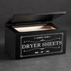 Wooden Storage Box Long-Lasting for Laundry Room, Bathroom