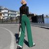 Korean Loose Puff Pants Casual Pants Drawstring Wide Leg Women's Pants