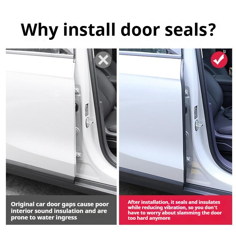For Leapmotor B10 B01 Lafa5 Car B-pillar Sealing Strip Door Gap Noise Reduction Sound Insulation Waterproofing Dust Proof Strip