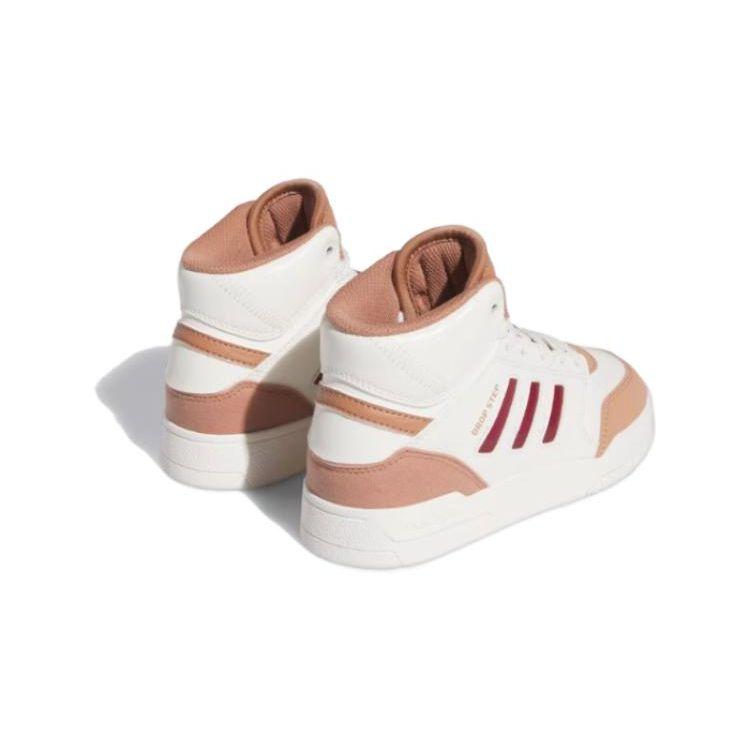 adidas Originals Drop Step Bequem Vielseitig Stoßdämpfend Langlebig High Top Kinder Skateschuhe Kinder Skateschuhe Weiß IG1478
