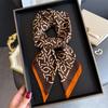 Simple lines imitation velvet herringbone pattern cotton and linen small square scarf silk scarf headscarf shawl sun protection scarf women's scarf