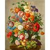 CHENISTORYNO Flower Picture Diy Painting By Numbers Kits Acrylic Canvas Painting Drawing Coloring By Numbers For Adults Diy Gift