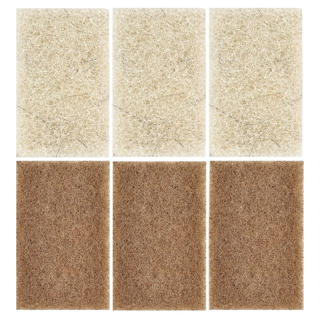 Full Circle, NutCase™, Washing Sponges, 6 Count