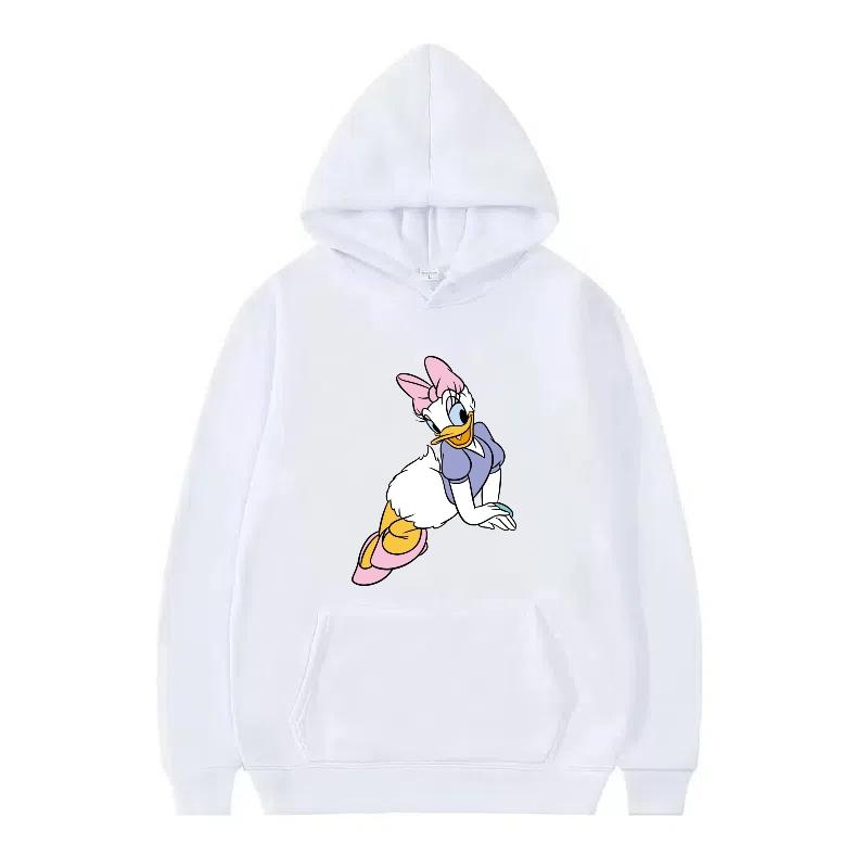 Disney Mickey Mouse Pattern Woman Streetwear Loose Grey Winter Tops Clothes Pullovers Ladies Cheap 90s Hoodies Men Sweatshirts