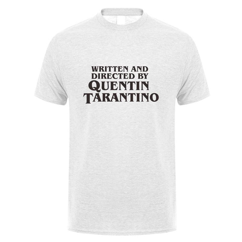 Written And Directed By Quentin Tarantino T Shirt Unisex Unisex T Shirts Summer Fashion Short Sleeve Unisexunisex Tshirt Oz418