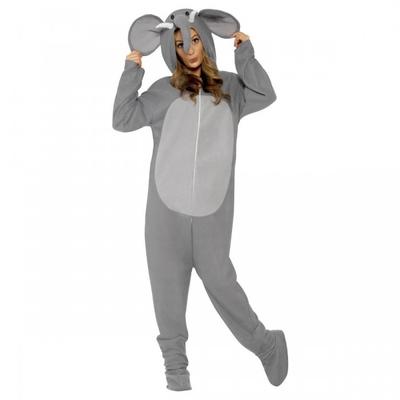 Smiffys Fantasia de elefante adulto unissex com capuz