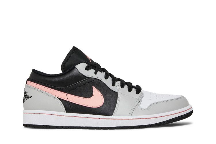 Jordan 1 Low Black Grey Pink