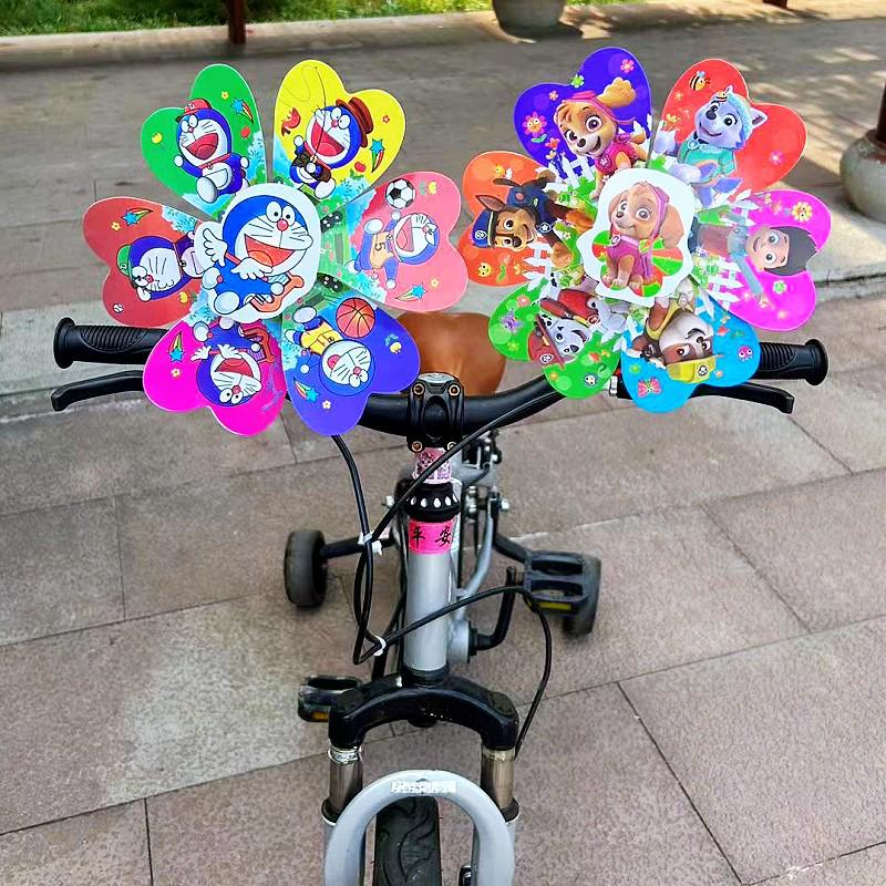 Cartoon Windmill Toy for Strollers, Bicycles, and Scooters