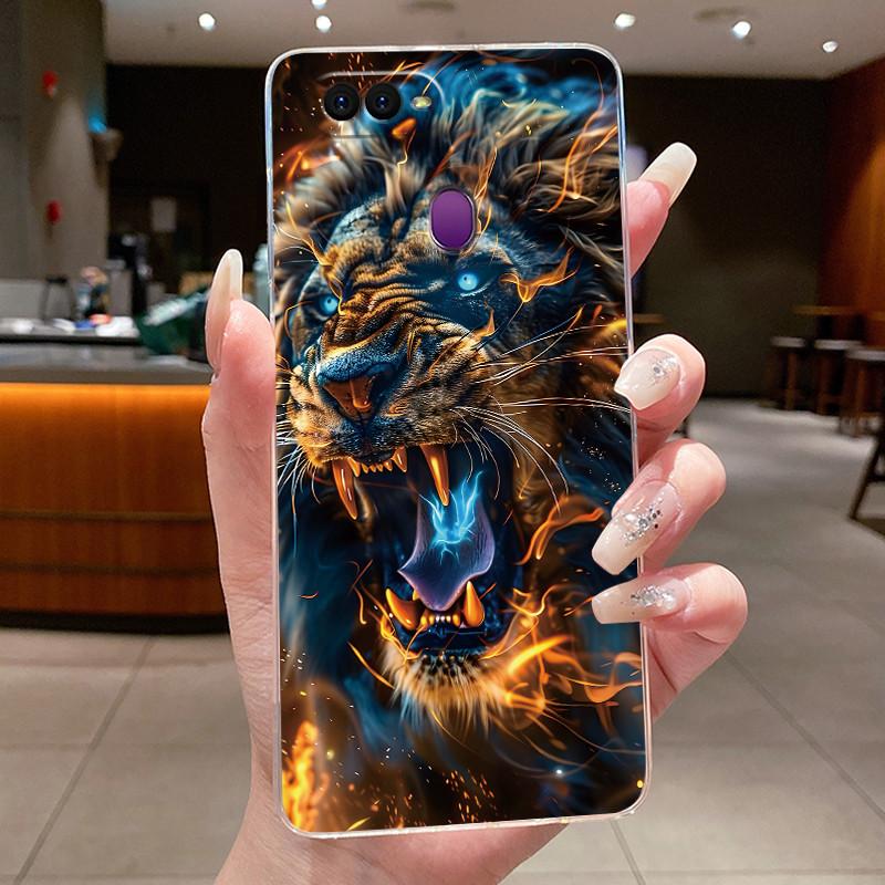 Casing For OPPO A5S AX5S A12 AX7 A7 2018 CPH1909 CPH2083 F9 CPH1823 Transparent Case Luxury Cute Cool Boys Girls Soft Shell