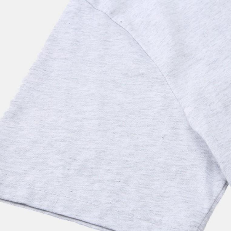 New MLB T Shirt Unisex Light Heather Gray 3ATSEC423-1