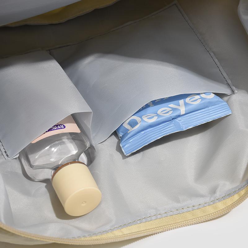 Schultertasche mit großem Fassungsvermögen Oxford Pendler Umhängetasche Plissierte Achseltasche