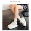  Platform Casual Sneakers For Women Lace Up Chunky Sole Fashion Shoes