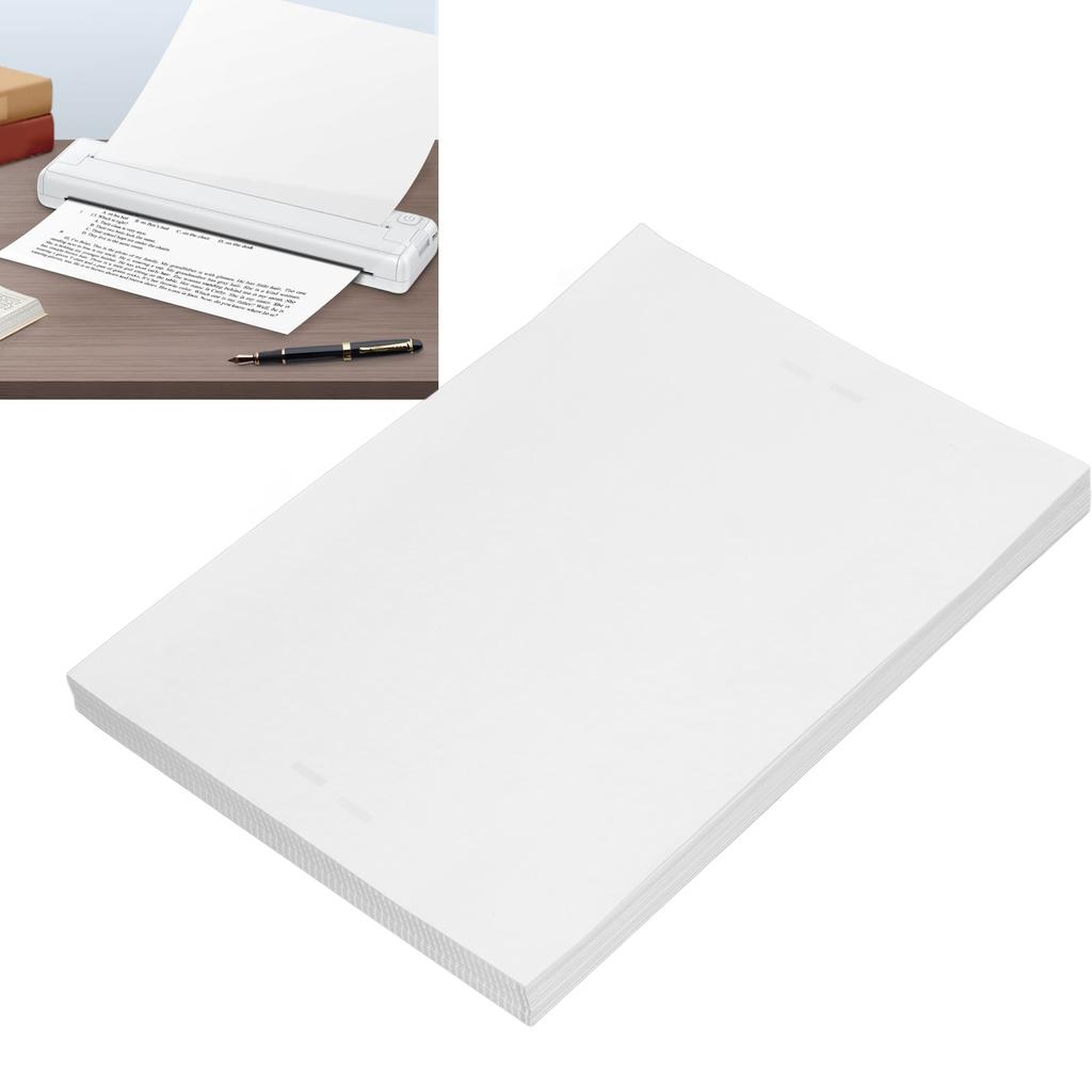 100 Sheets Thermal Paper 210x297mm High Gloss Printing Paper for Proposals Letters Invoices