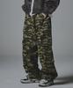 Notponerd Ripstop Multi Pocket Semi Wide Pants - Camo Khaki
