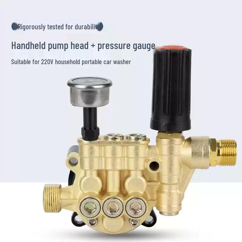 Morgana High-Pressure Car Washer Pump Head Assembly & Accessories Set