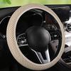 Breathable Mesh Car Steering Wheel Cover,Anti-Slip Elastic Steering Wheel Protector,for Most Cars,SUVs,Trucks