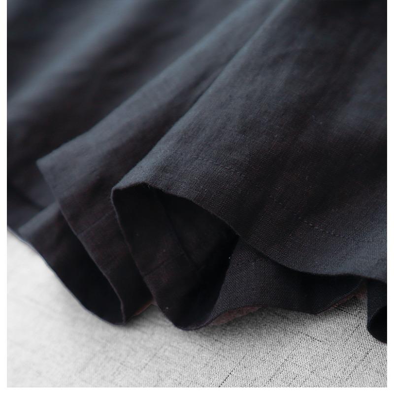 DIMANAF Sommer Lockere Übergröße Shorts Damen Basic Hosen Dünne Lässige Damen Hose Leinenhose